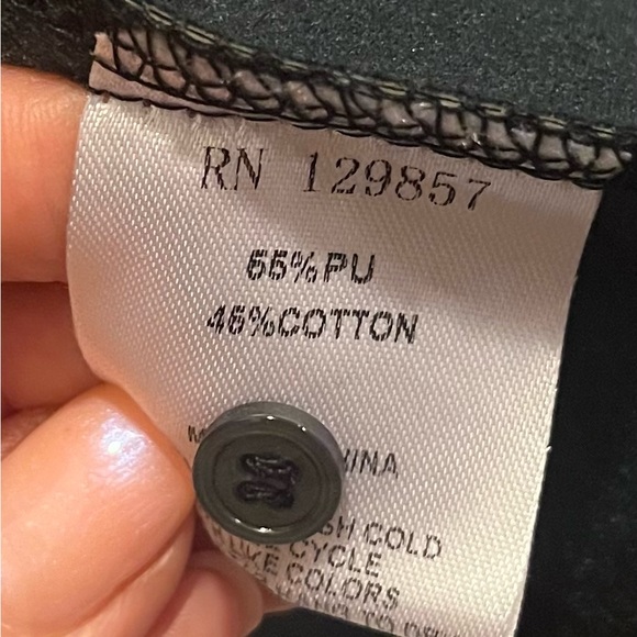 THE SHIRT BY ROCHELLE BEHRENS THE LEATHER DRESS NWT Medium - Picture 10 of 11